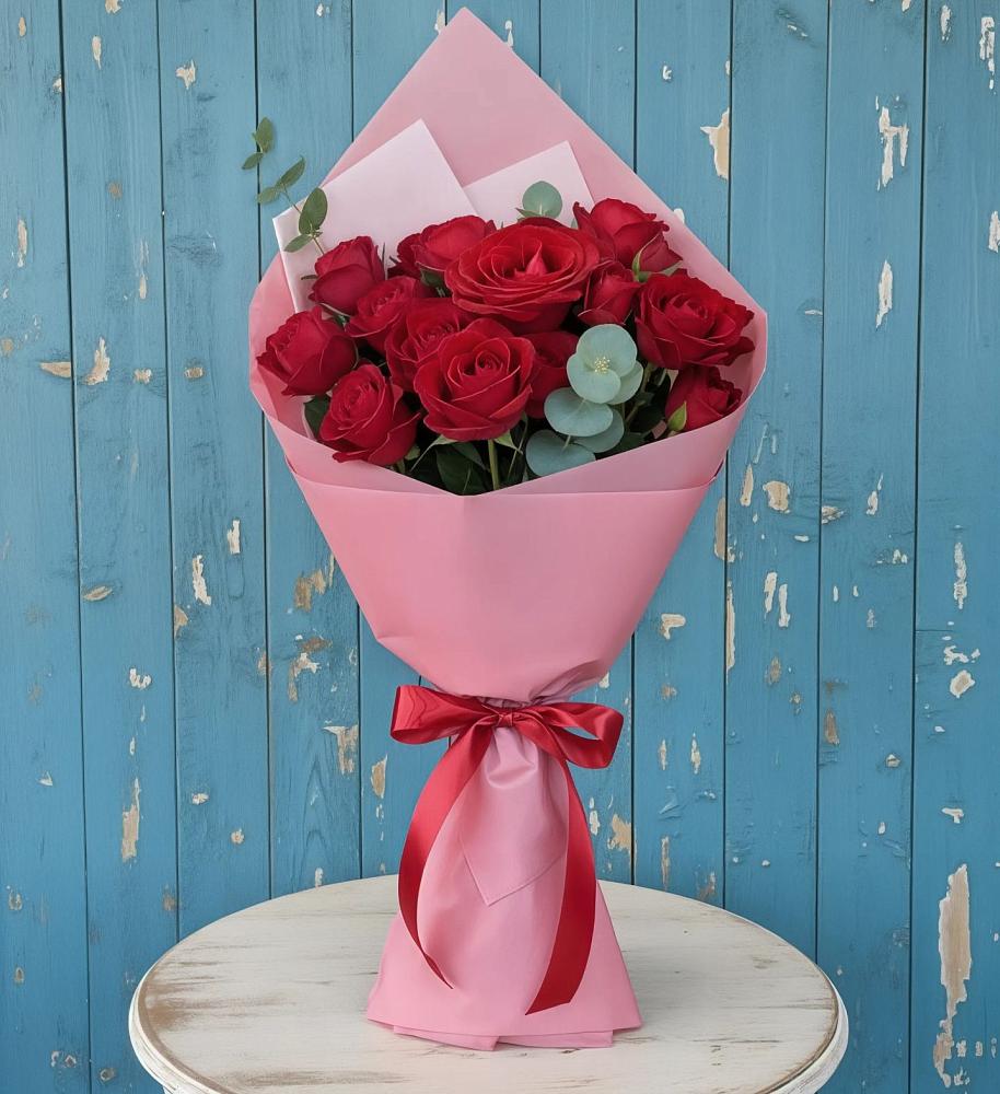 Букет цветов из: Розы в Терекли-Мектебе