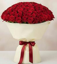 Букет 101 Красная роза Милано #REPLACE_PRED# Терекли-Мектебе
