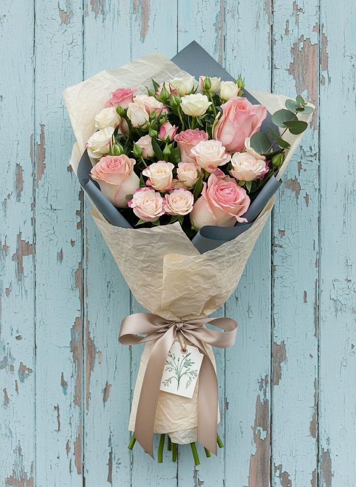 Букет цветов из: Розы в Терекли-Мектебе