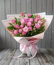 Букет Розовый кустик #REPLACE_PRED# Терекли-Мектебе