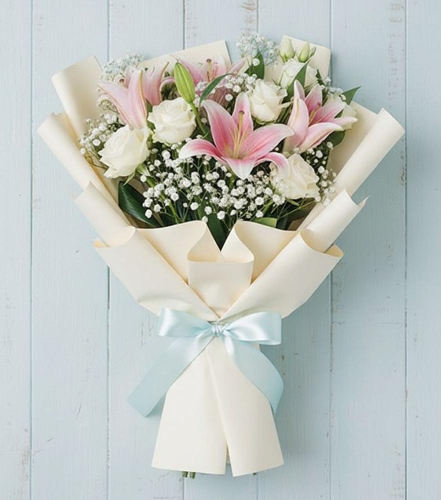 Букет цветов из: Лилии в Терекли-Мектебе