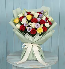 Букет цветов из:  Розы в Терекли-Мектебе