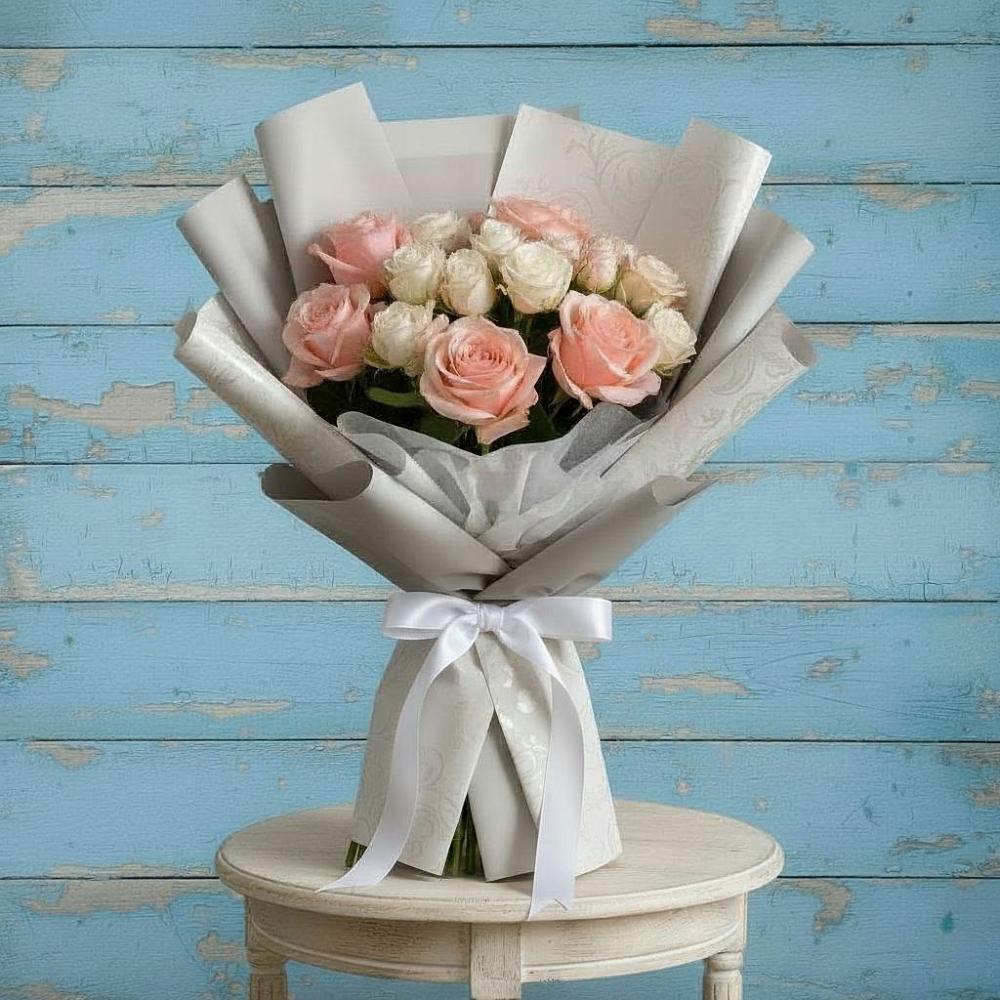 Букет цветов из: Розы в Терекли-Мектебе