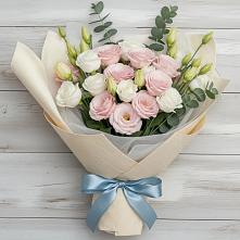 Букет цветов из:  Лизиантусы #REPLACE_PRED# Терекли-Мектебе