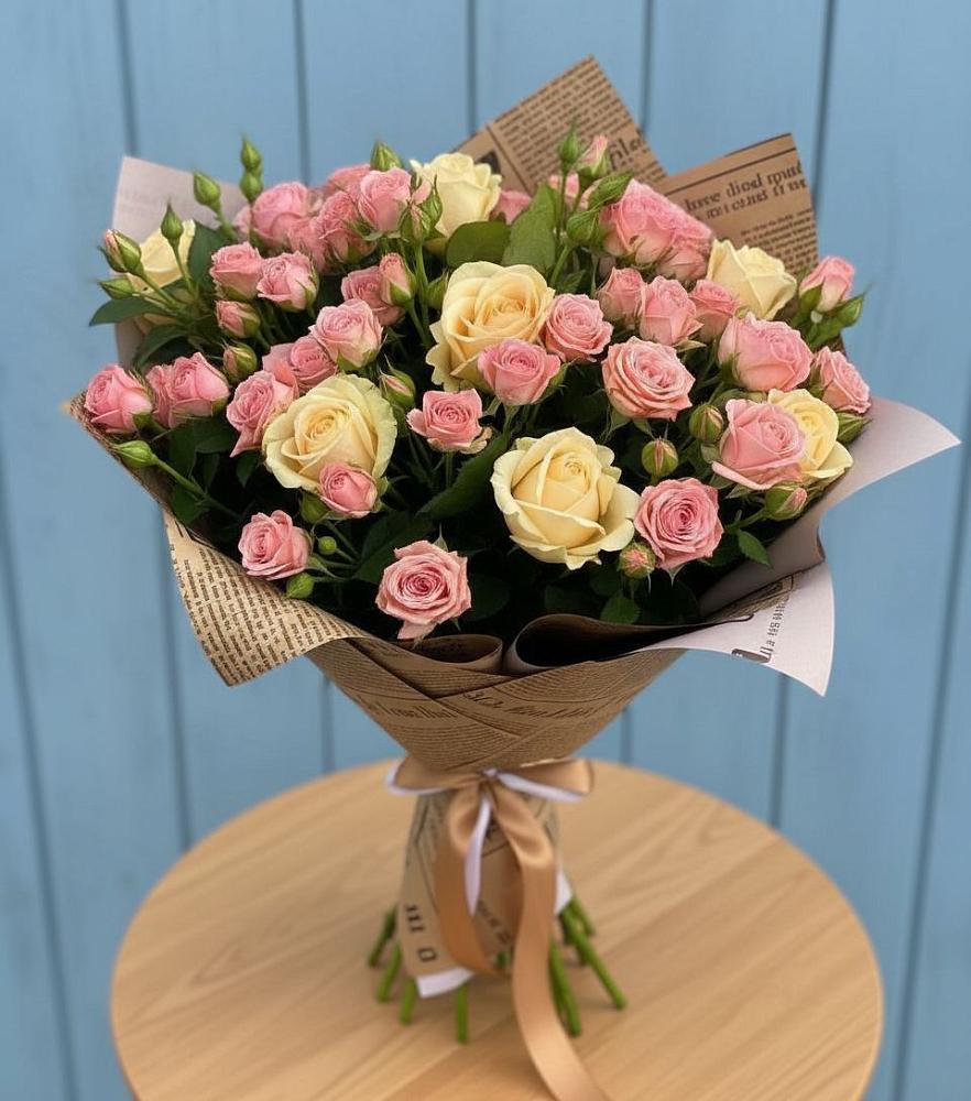 Букет цветов из: Розы в Терекли-Мектебе