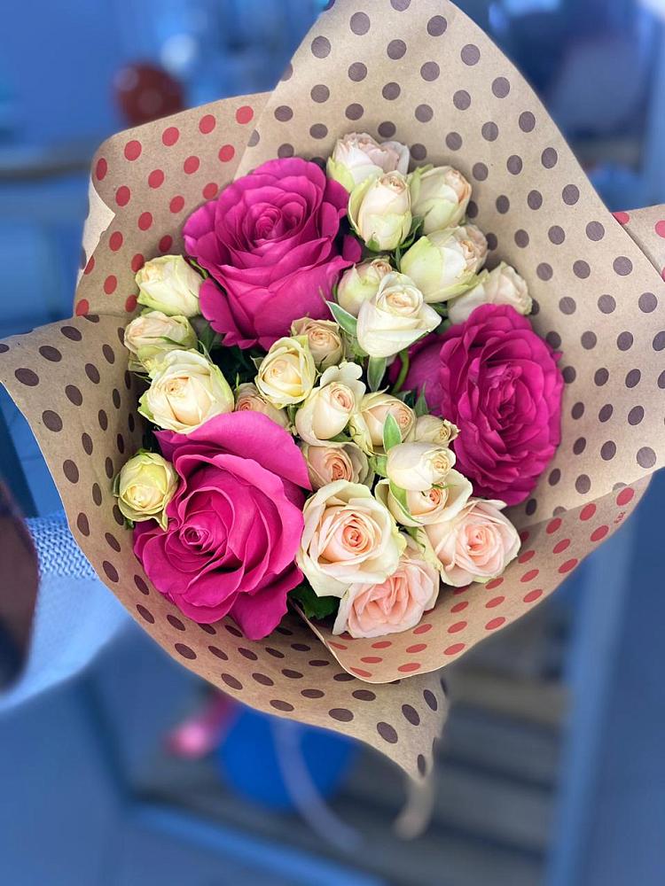 Букет цветов из: Розы в Терекли-Мектебе