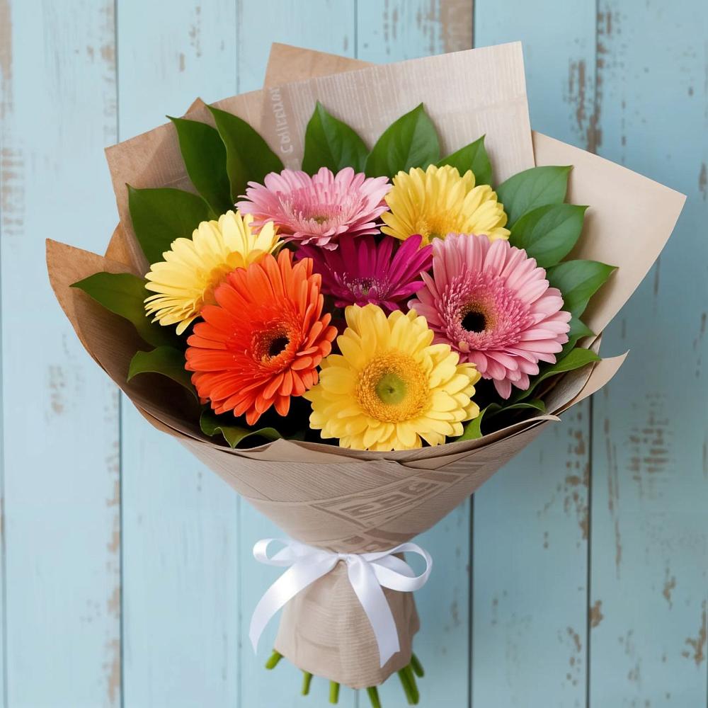 Букет цветов из: Герберы в Терекли-Мектебе