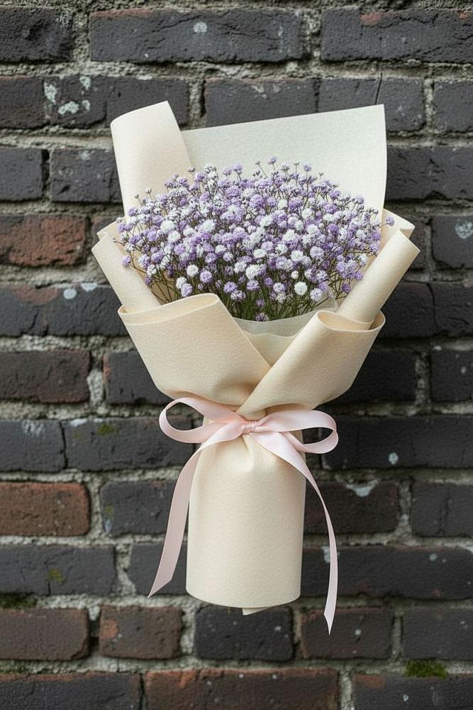 Букет цветов из: Гипсофила в Терекли-Мектебе