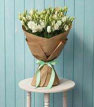 Букет цветов из:  Лизиантусы в Терекли-Мектебе