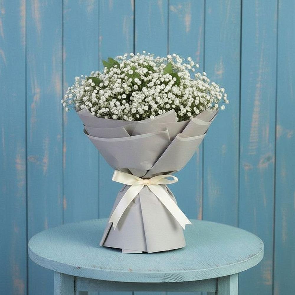 Букет цветов из: Гипсофила в Терекли-Мектебе