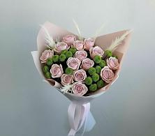 Букет цветов из:  Розы и Хризантемы в Терекли-Мектебе