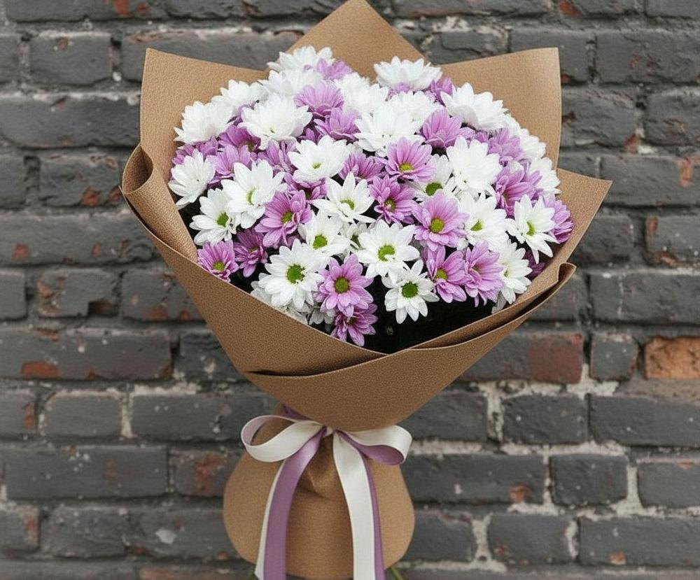 Букет цветов из: Хризантемы в Терекли-Мектебе