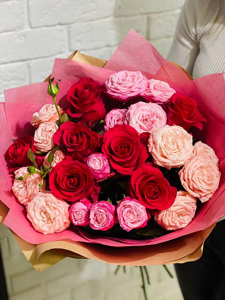 Букет цветов из: Розы в Терекли-Мектебе