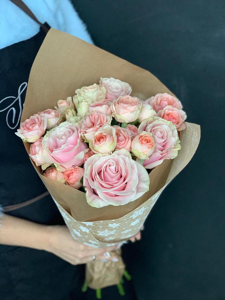 Букет цветов из: Хризантемы и Розы в Терекли-Мектебе