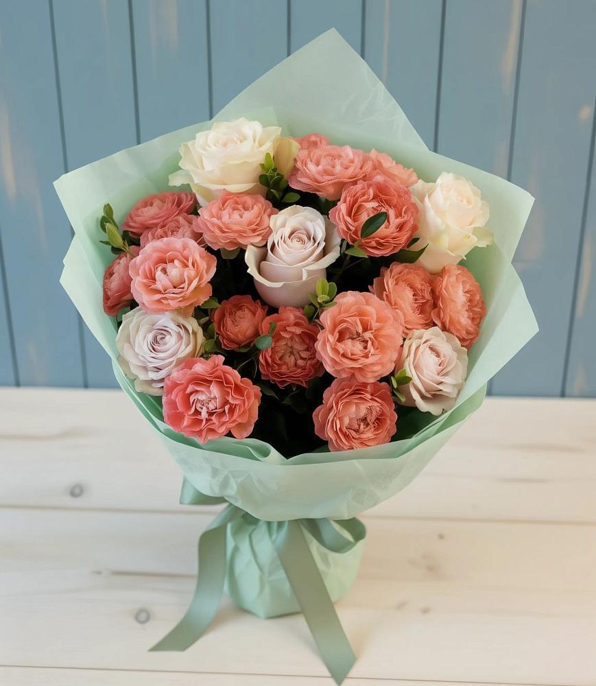 Букет цветов из: Розы в Терекли-Мектебе