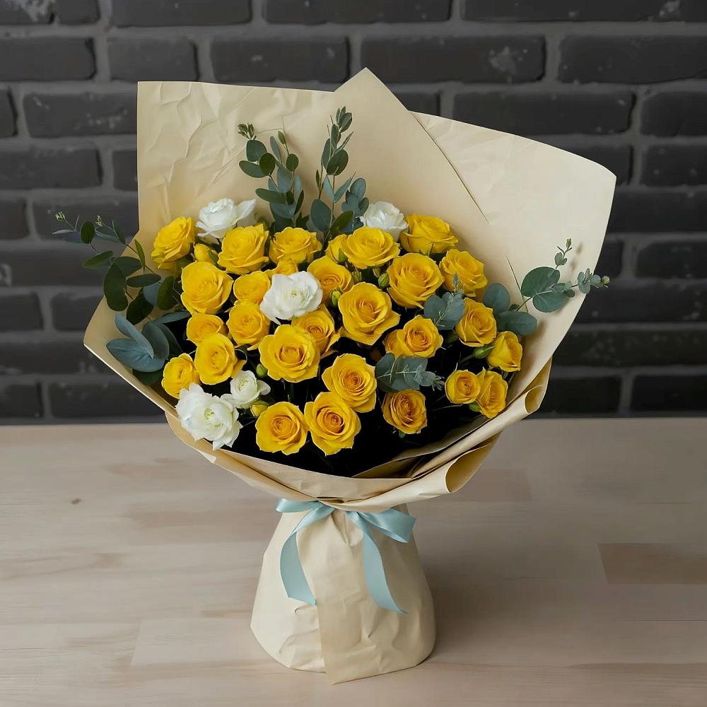 Букет цветов из: Розы в Терекли-Мектебе