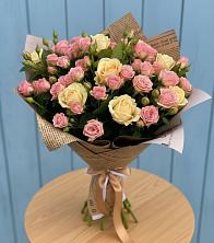 Букет цветов из:  Розы в Терекли-Мектебе