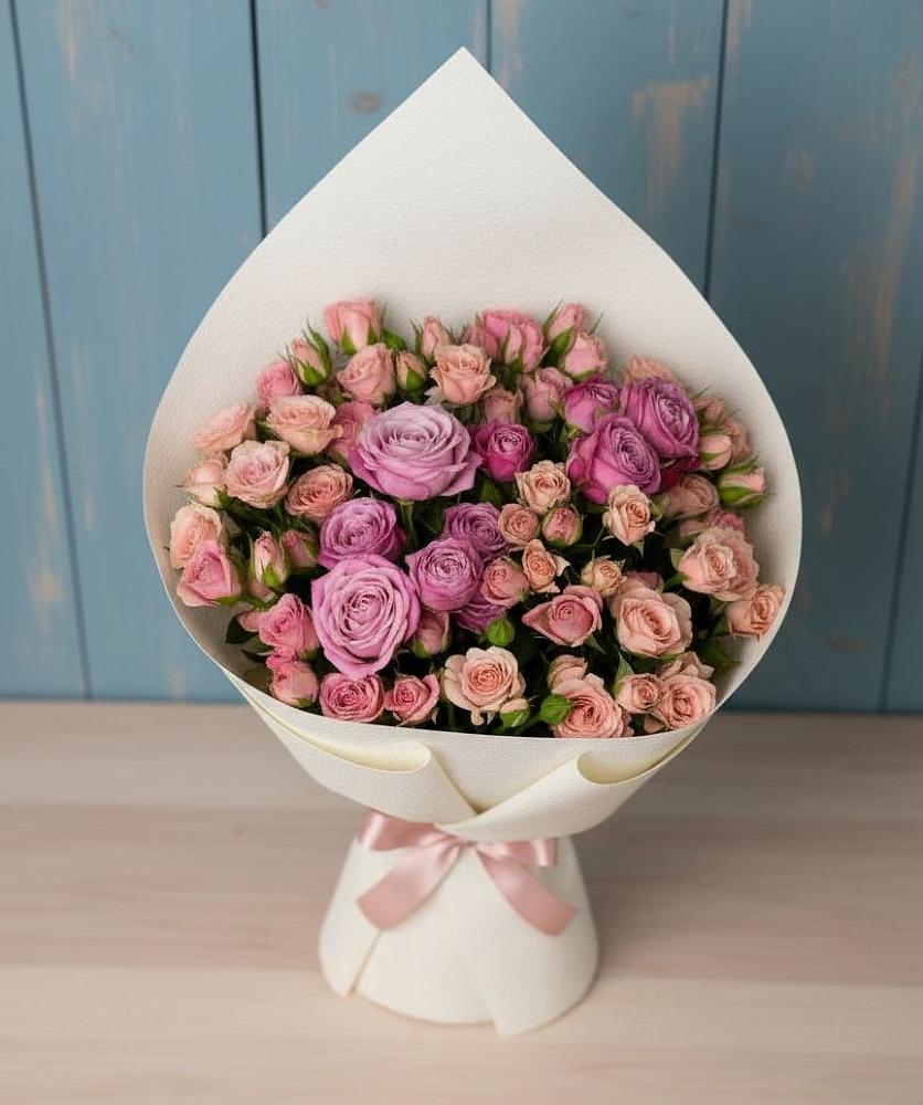 Букет цветов из: Розы в Терекли-Мектебе