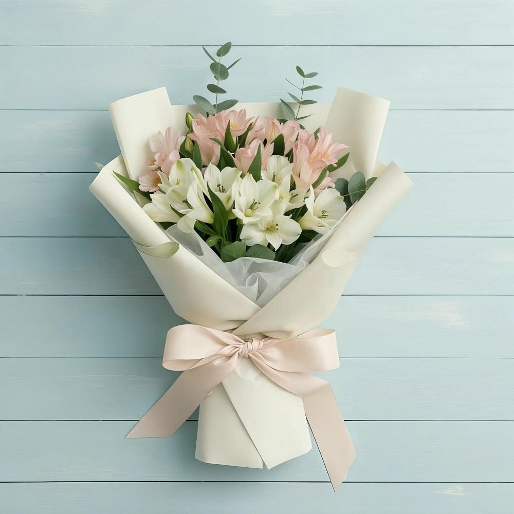 Букет цветов из: Альстромерии в Терекли-Мектебе