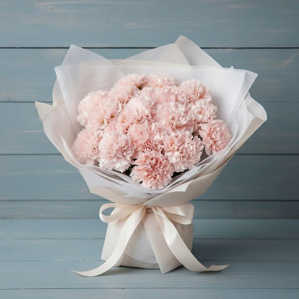 Букет цветов из: Гвоздики в Терекли-Мектебе