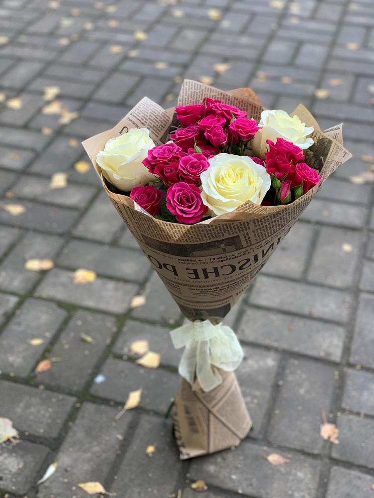 Букет цветов из: Розы в Терекли-Мектебе
