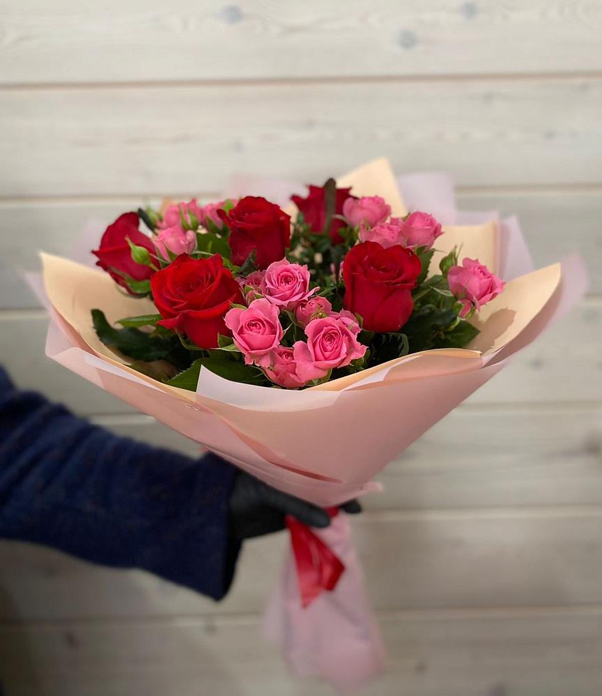 Букет цветов из: Розы в Терекли-Мектебе