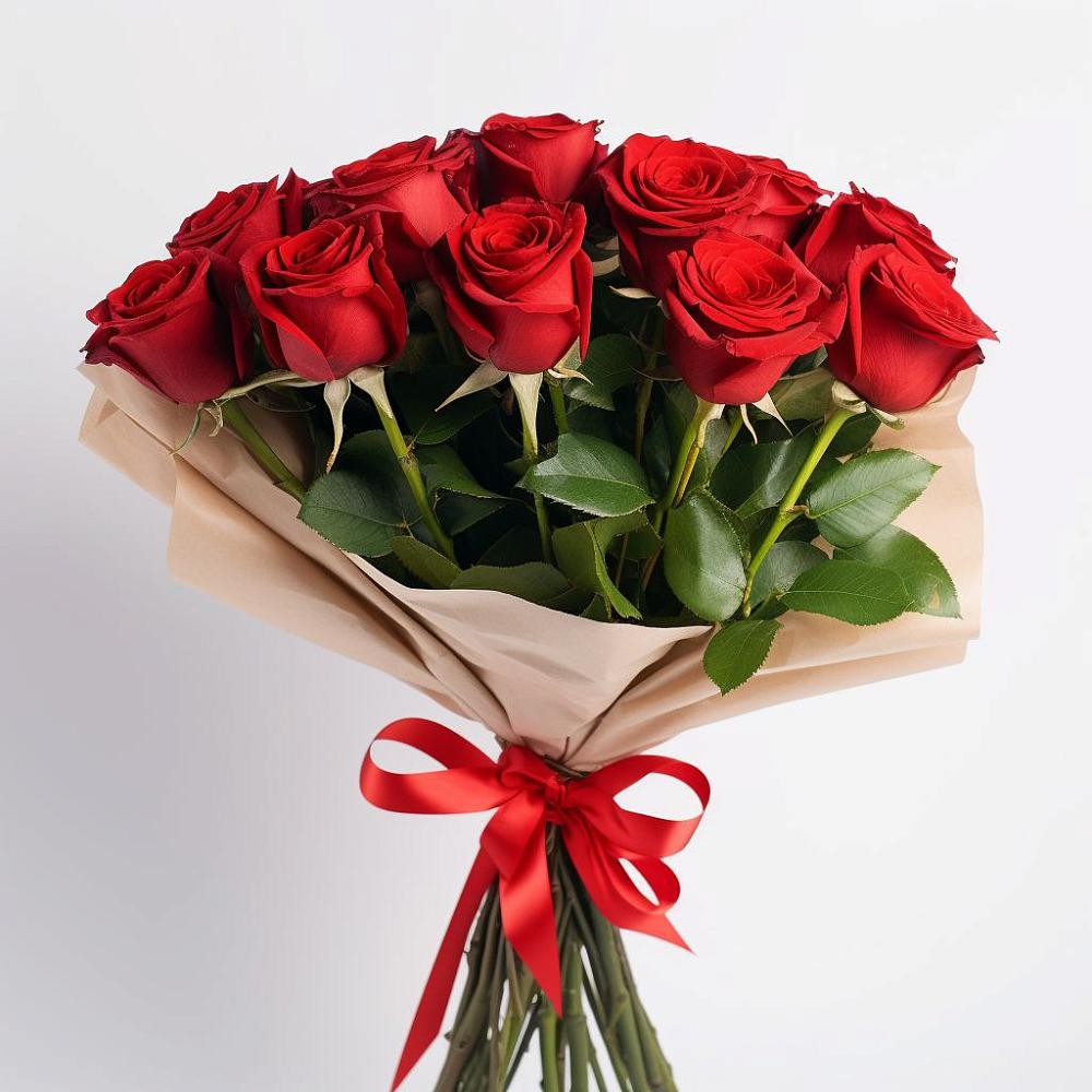 Букет 11 Красных роз Эдлесс Лав в Терекли-Мектебе